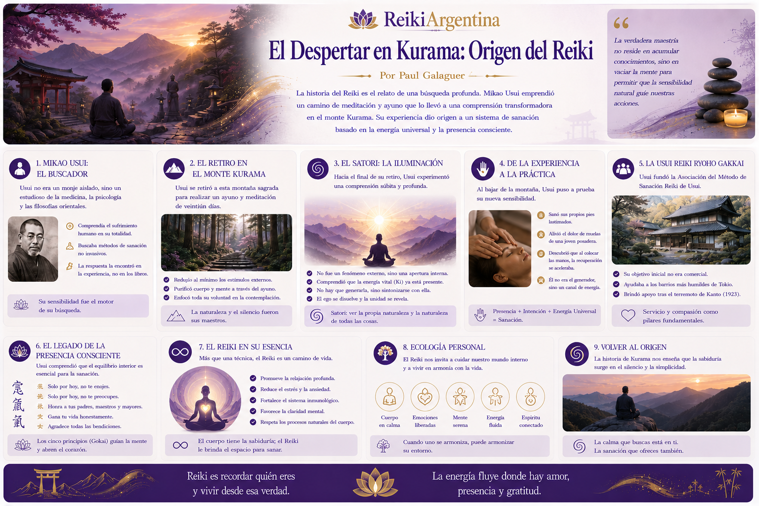 El Despertar en Kurama: Origen del Reiki