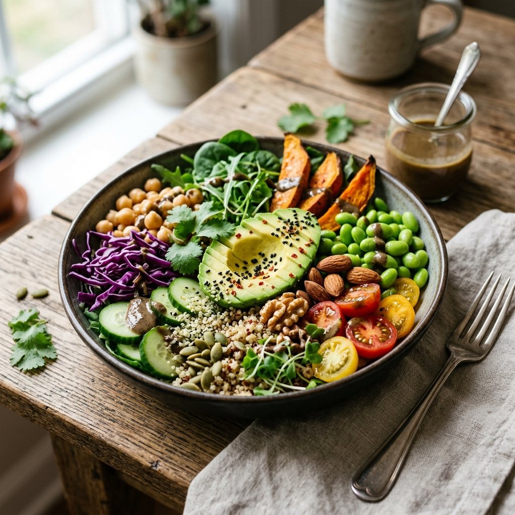 Gastronomía saludable y consciente durante tu retiro de reiki